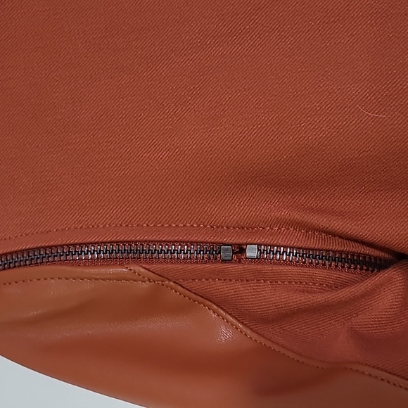 NWOT G by Giuliana copper colored cropped jacket Sz 2 or M - Picture 7 of 8